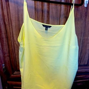 Neon yellow cami xl banana republic factory